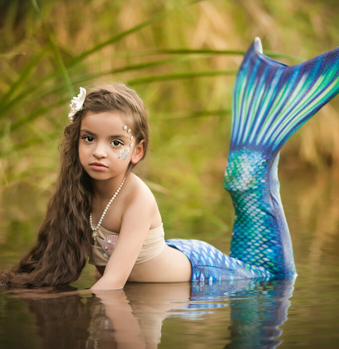 Fine Art Child Photographer - Mermaid Shoot - Scottsdale