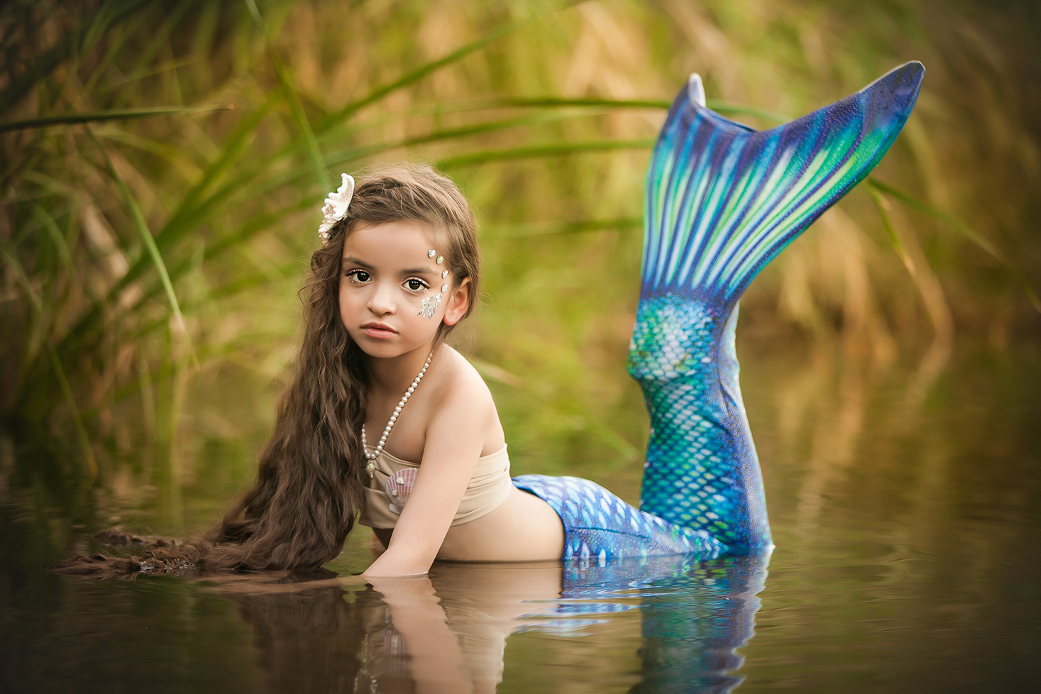Fine Art Child Photographer - Mermaid Shoot - Scottsdale