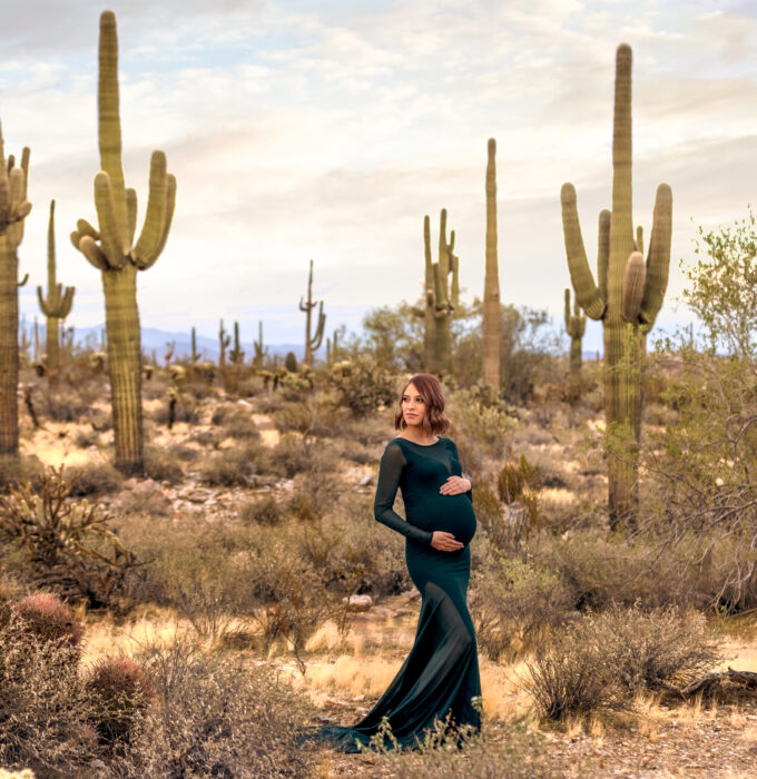 Maternity-photography-PHOENIX- Arizona-desert