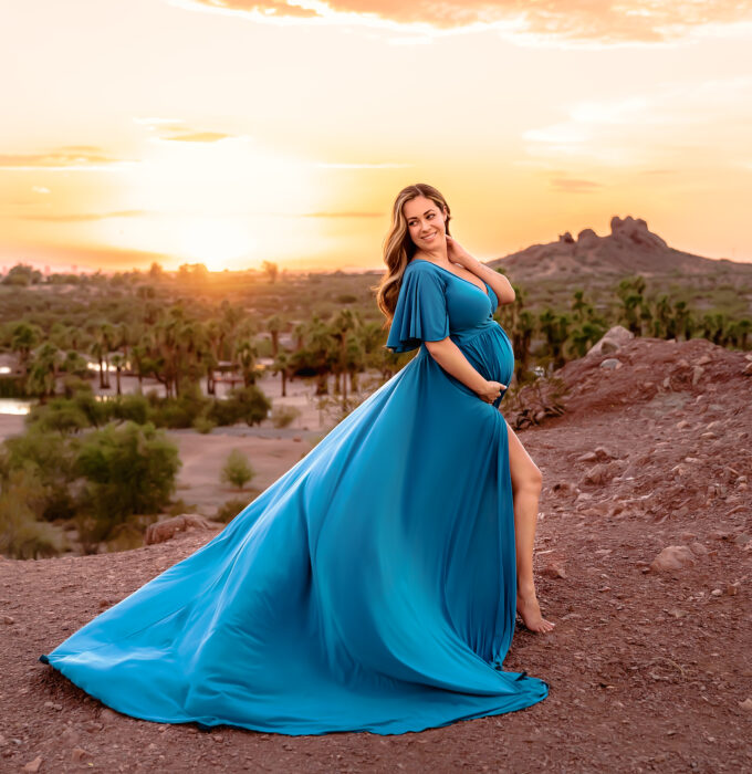 Glendale Arizona studio maternity Photography