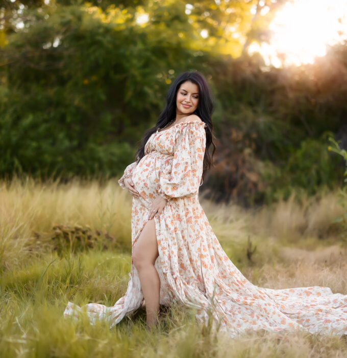 Phoenix Arizona boho Maternity Photography